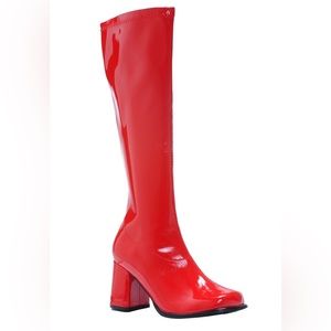 Red GoGo Boots